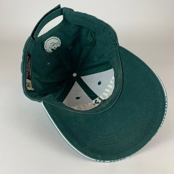 Wisconsin Green Bay Phoenix NCAA Green Gear For Sports Strapback Hat - Picture 4 of 5
